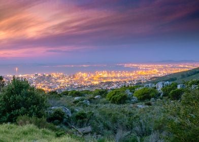 Cape Town at sunrise