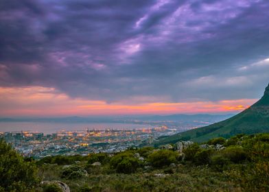 Cape Town at sunrise