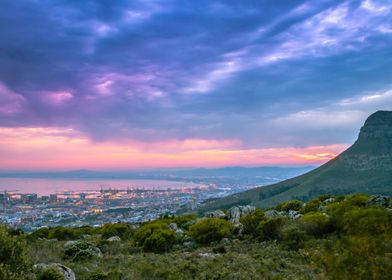 Cape Town at sunrise