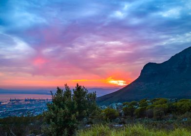 Cape Town at sunrise