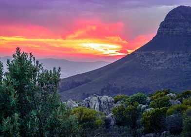 Cape Town at sunrise