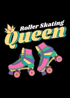 Rollerskating Queen  Retr