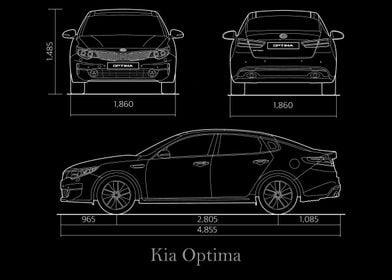 Kia Optima 2017 Blueprint