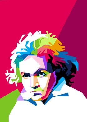 beethoven in WPAP art