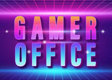 gamer office retro