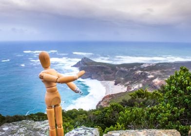 Manikin at Cape Point