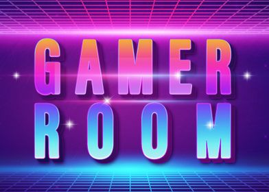gamer room retro 