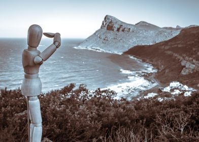 Manikin at Cape Point