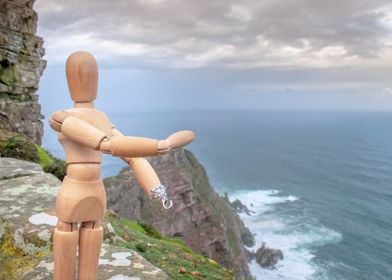 Manikin at Cape Point