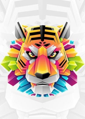 Colorful Tiger