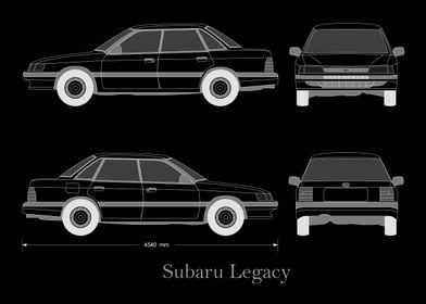 Subaru Legacy 1993  