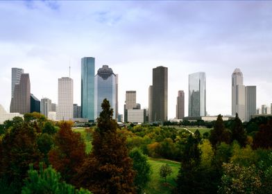 Houston Texas skyline 