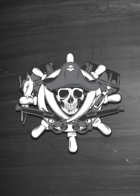 Pirate Skull Weapons