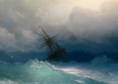 Aivazovsky Storm