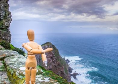 Manikin at Cape Point