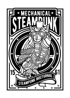 Steampunk Owl