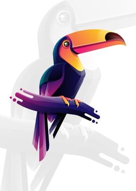 Colorful Hornbill