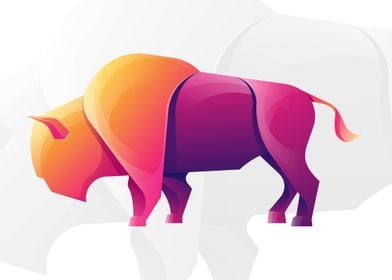 Colorful Bull