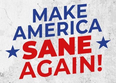 Make America Sane Again