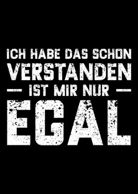 Ich Habe Das Schon Verstan