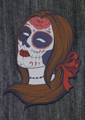 Skull Bow Lady