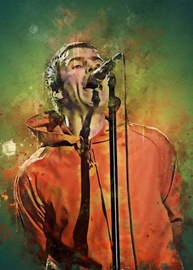 liam Gallagher green yello