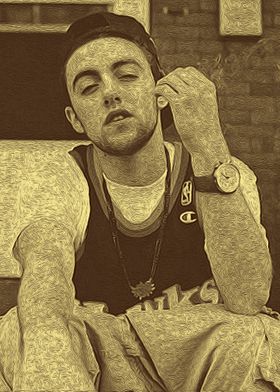 Mac Miller Retro Vintage 9