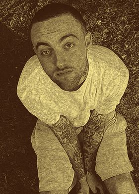 Mac Miller Retro Vintage 6