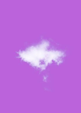 White Cloud in Pink