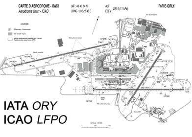 Paris Orly Airport LFPO