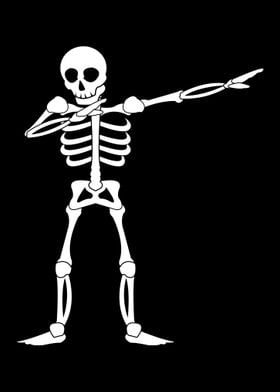 dabbing SKELETON