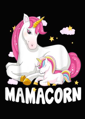 Mamacorn  Unicorn New Mom 