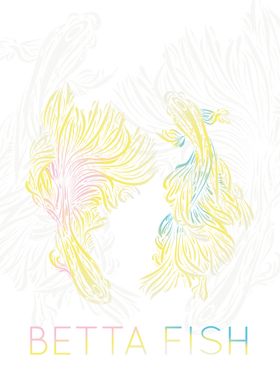 Betta Fish Silhouette