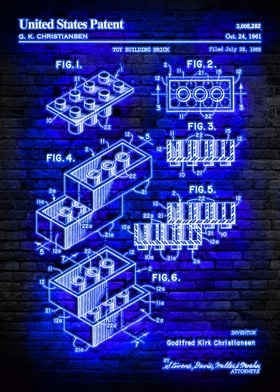 1961 building brick patent