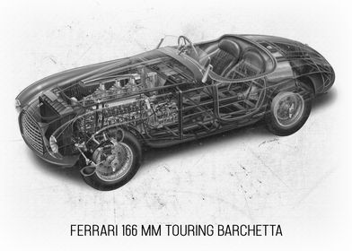 Ferrari 166 MM Touring Bar