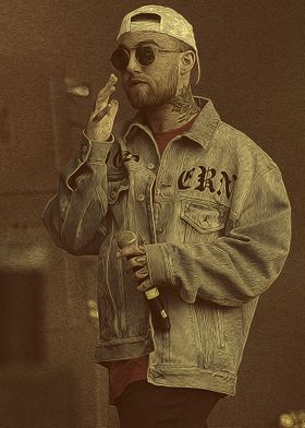 Mac Miller Retro Vintage14