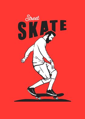Street Skate Skateboard