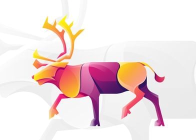 Colorful Deer