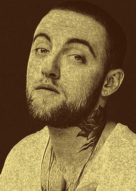 Mac Miller Retro Vintage 7