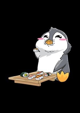 Sushi Pinguin Kawaii Anime