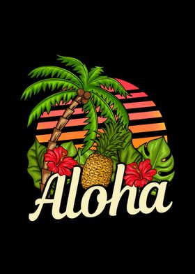 Aloha Hawaii Hawaiian Trop