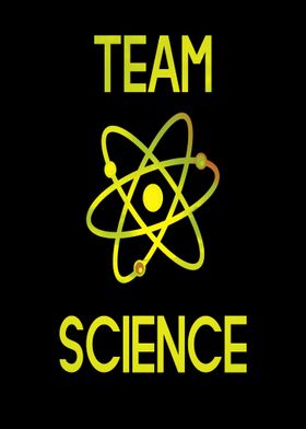 Slogan TEAM SCIENCE with