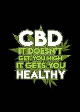 CBD Not High Gets Healthy