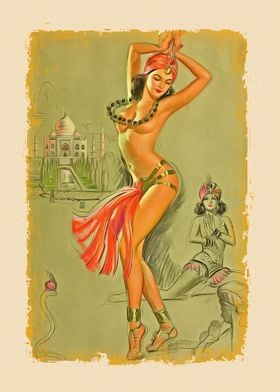 Pin Up Girl Posters Online - Shop Unique Metal Prints, Pictures