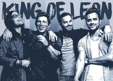 King of Leon Poster Art