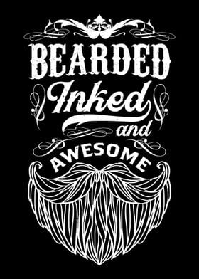 Bearded Inked and Awesome