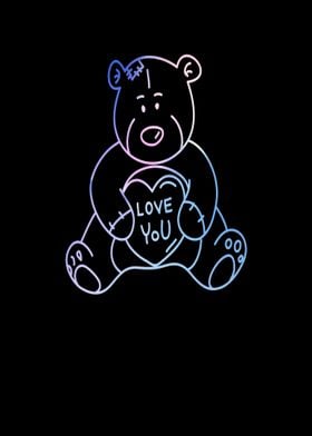 Dear Bear Love Heart