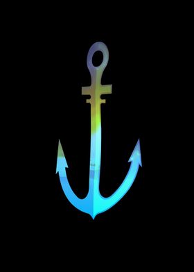 Beautiful sailing anchor