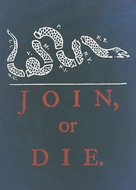 Join Or Die Snake