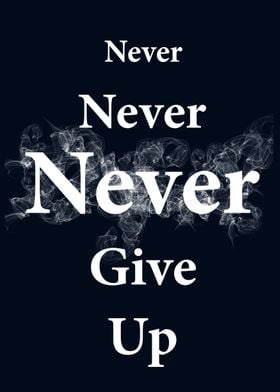 smoky never give up 